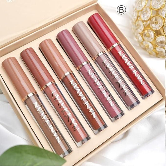 Feel High Metallic Lipstick Set of 6 (Shade A)